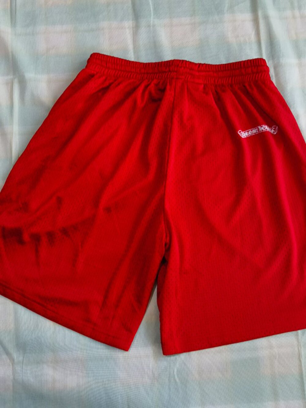 Chrome Hearts Red No. 99 Team Shorts - Picture 7 of 8